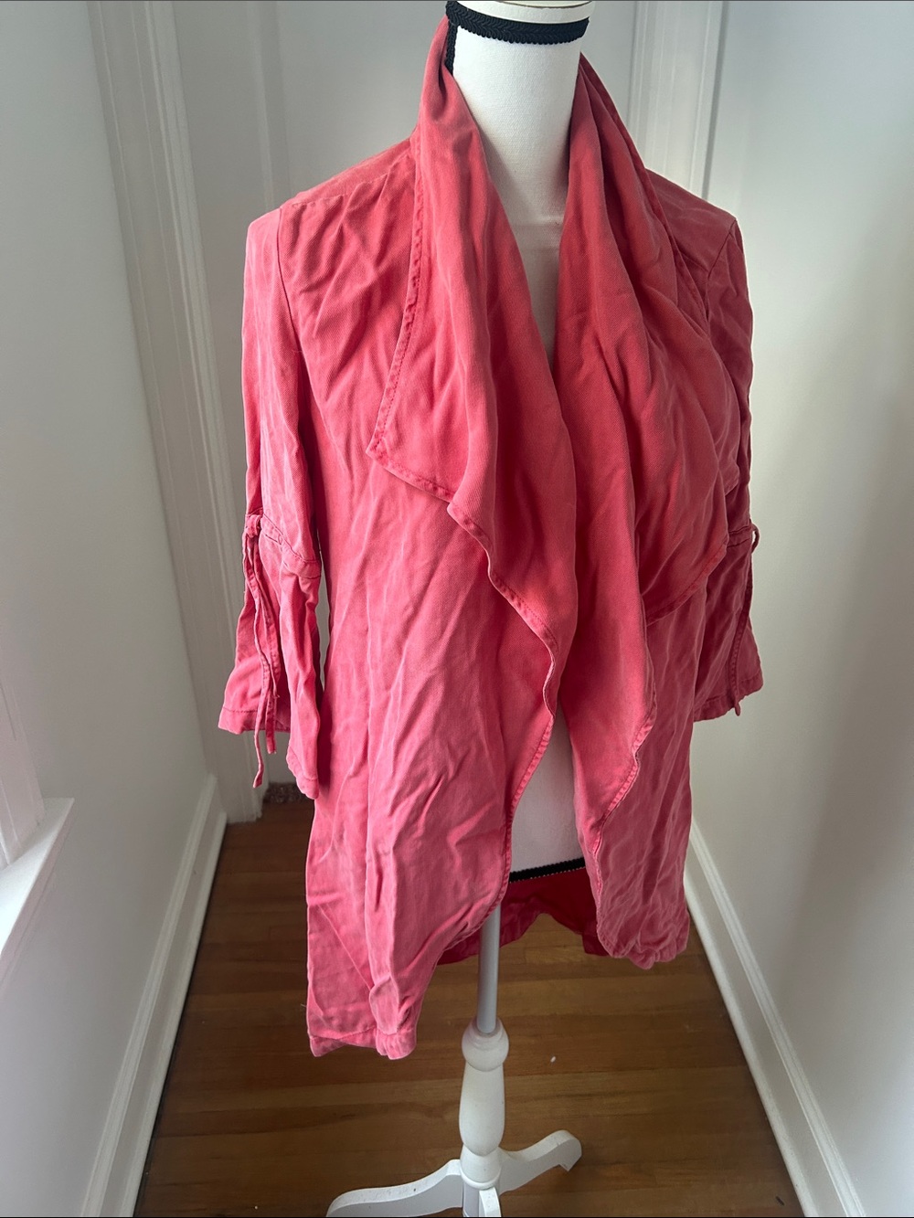 Max jeans Coral Open-Front Draped Cardigan